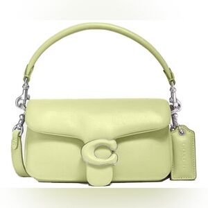 Coach Pillow Tabby Shoulder Bag 18 Pale Lime